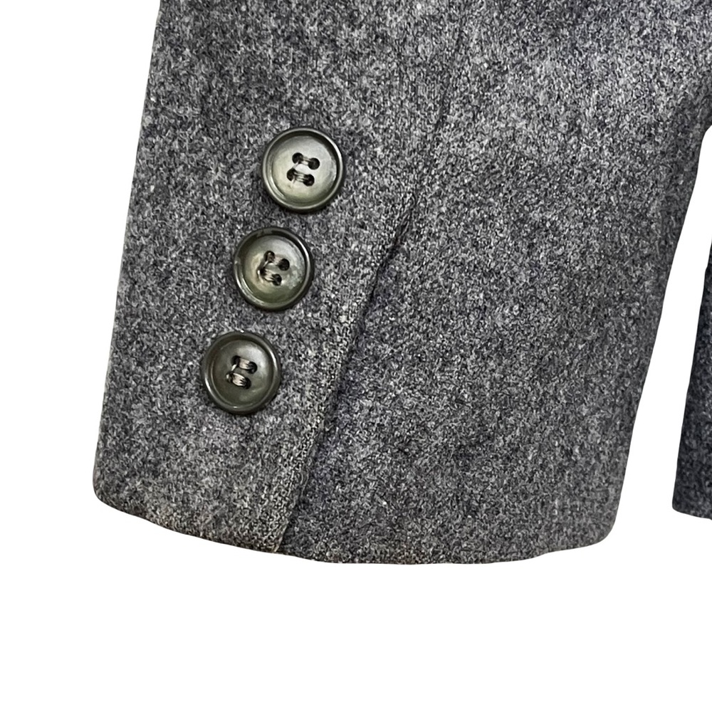Pendleton Wool Blazer Jacket Office Vintage Gray 8 - image 4